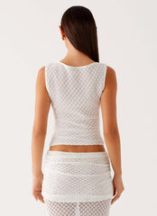 Genesis Top - White