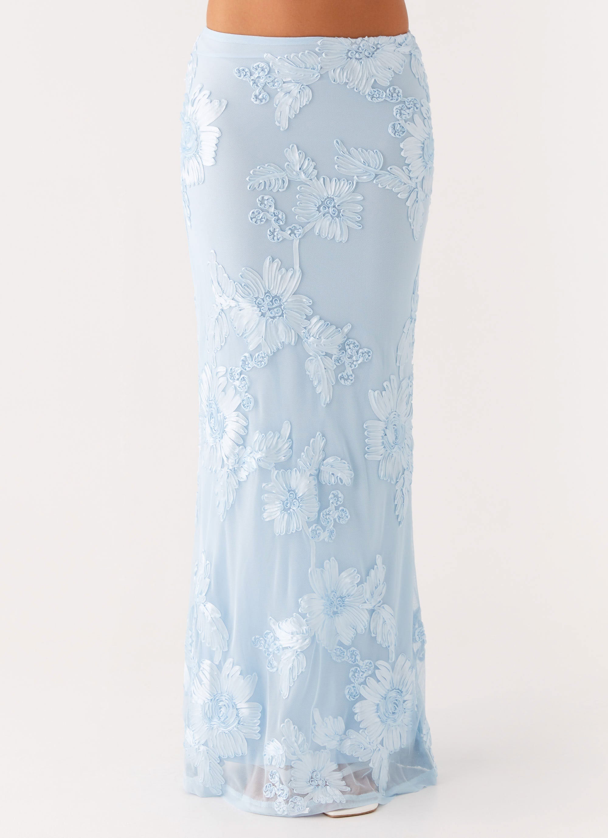 Radiate Maxi Skirt - Blue