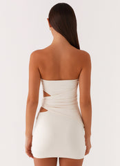 So Iconic Mini Dress - Ivory